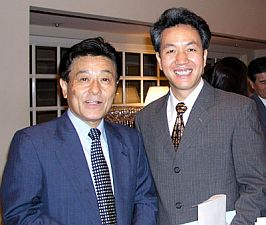 Mr. Yoshinaga and Koji Sasaki